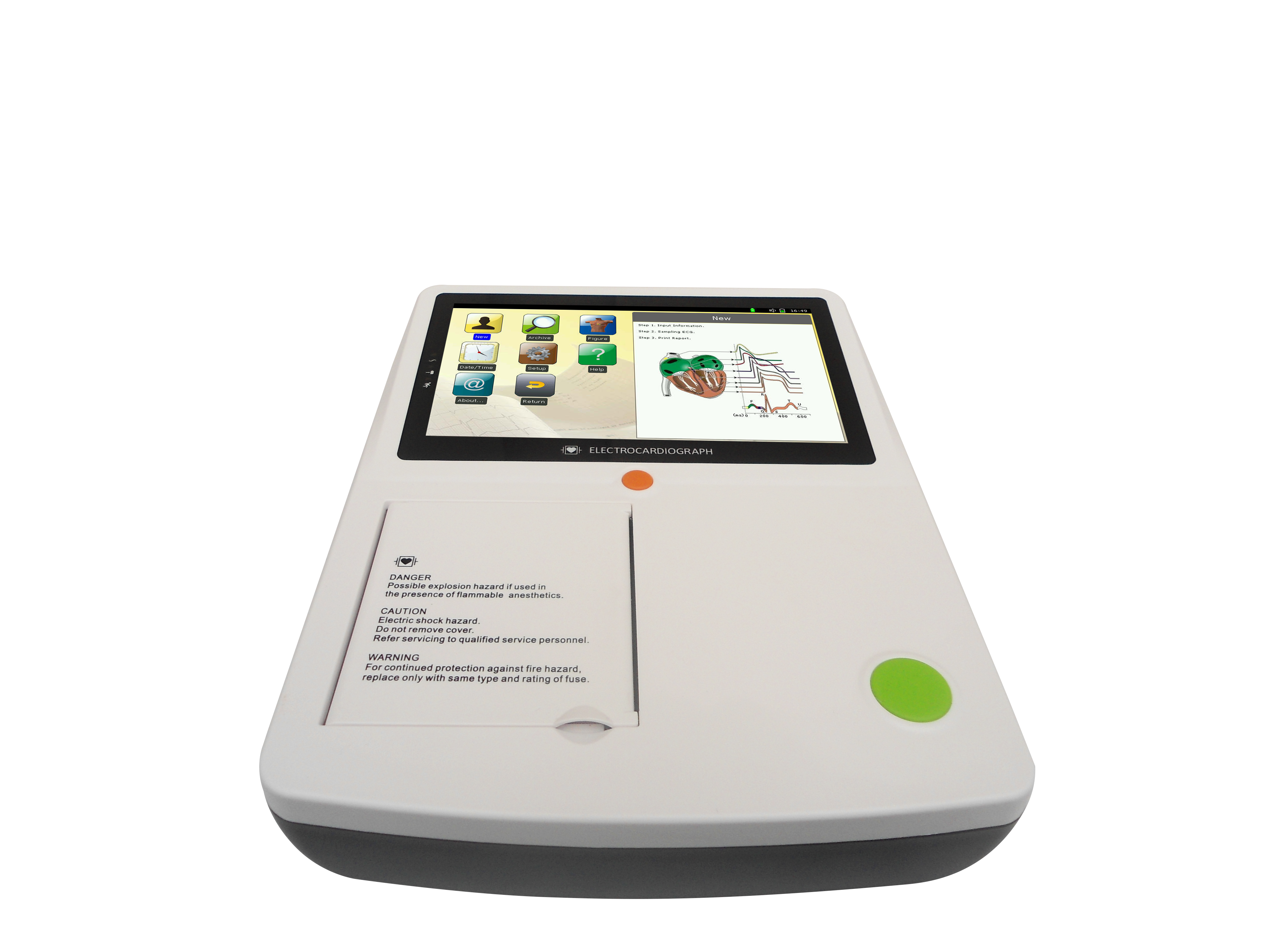 ECG Machine Operation video